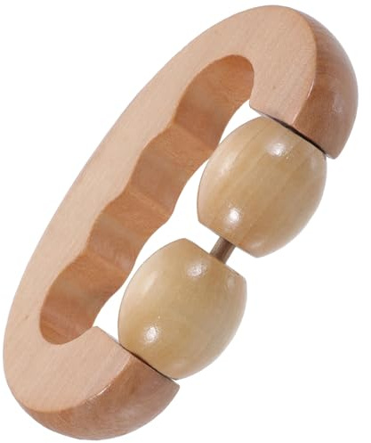 Muskelmassagerolle für Beine und Rücken, Khaki | Selbstmassagegerät, Leichter Begleiter fürs Büro und Unterwegs, Unterstützt die Durchblutung und Entlastet Müde Beine