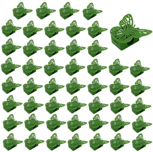 Lesunbak Clips muraux pour – Support adhésif | Pothos Support Mural pour Pothos, clématites, Maison, Bureau, Salon, Chambre à Coucher, Jardin, Cour