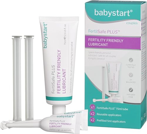 Babystart FertilSafe Plus Lubrifiant fertilité 75 ml, 2 applicateurs, naturel, sans paraben