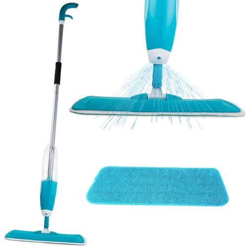 amara-global Spray-Mopp mit Wasser Tank Wischmopp Feudel Bodenwischer