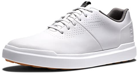 FootJoy Homme Contour décontracté Chaussures de Golf, Blanc, 7 UK