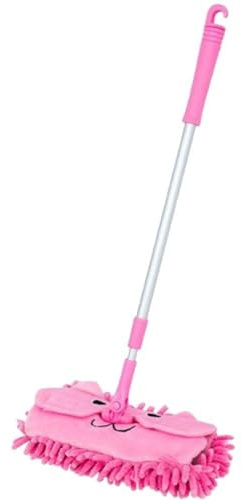 Tsffae Kinder Hausarbeit Mopp Kinder Besen Abnehmbare Mini Kehr Reinigung Werkzeug Erweiterbar Tablet Drag Pretend Spielen Spielzeug