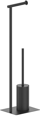 COSMIC Brosse WC Porte-Balayette Noir Mat Essentials