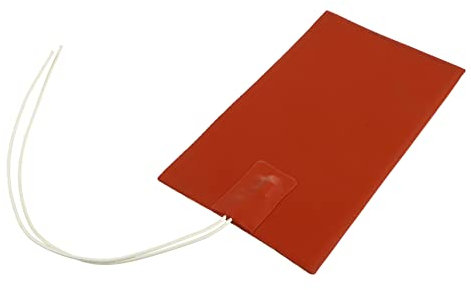 Vaguelly 12v Hydraulic Fluid Heater Pad Thermostat Heating Plate for Car Engine Oil Pan
