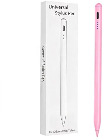 Penna stilo Android per Samsung Galaxy Tab A11+/A11/A9/A9Plus/A8/A8plus/A7/A7lite Tablet S Pencil Touchscreen Stilisti Penna (rosa)