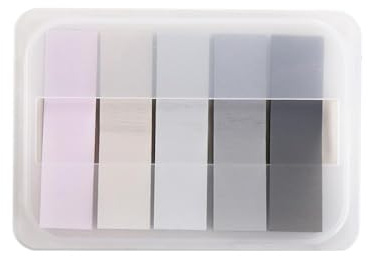 100 Sheets Sticky Notes, Self-Adhesive Sticky Labels, Sticky Index Tabs Page Markers, Writable Sticky Notes Page Tabs Index Tabs for Books(grey)