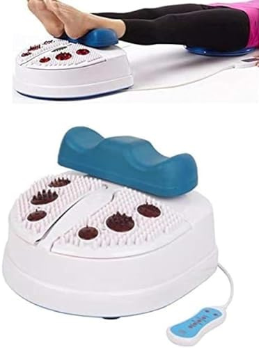 Masseur de pieds Swing, appareil de fitness pour le sang et le chi, avec 2 modes et 10 vitesses réglables, commande par fil et repose-chevilles rembourré, pour une meilleure vitalité et un meilleur én