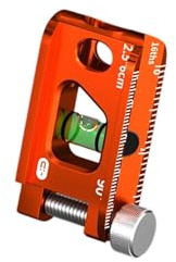 Niveles de burbuja de alta precisión de 6.3 cm/15.2 cm/22.9 cm, aleación de aluminio, herramienta de construcción, 4 viales, doble escala, ranura en V, burbuja de alta precisión con imán