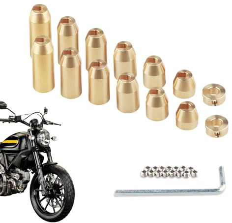 Zunetsutock Kit de peso de equilibrio de neumáticos – Herramientas profesionales de equilibrio de radios de motocicleta, accesorios de reparación de ruedas reutilizables | Configuración de un garaje