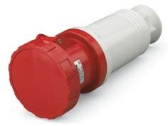 Scame enchufe volante 3P + T 63 A 6H 380 V IP67 trifásico enchufe corriente Cod: 315.6346 -