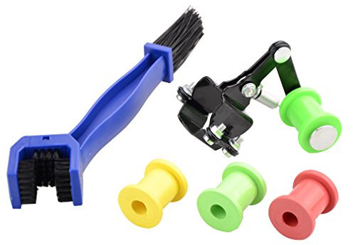 GOOFIT Kettenbürstenwartung Kettenspanner Spanner Ersatz für UTV ATV Go Kart Scooter Dirtbike Pocketbike
