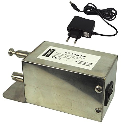 Compar Elektrischer Edelstahl Motor, Passt Perfekt zu mehrfachem Grillspießdreher Sesam Schaschlik, Grillspieß, Drehspieß