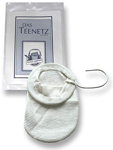 Baumwoll Teenetz Durchmesser 9cm Größe 2 Extralang 16cm Teefilter Netz
