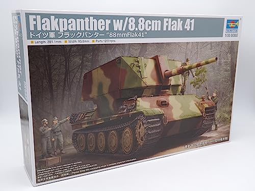 Trumpeter 759530-1/35 Flakpanzer mit Flak 41 - Maßstab 1:35