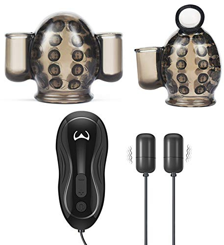 Penis Vibrator,Eichel Stimulator mit 12 Modi,Penis Exerciser Prostata Massagegerät,Bullet Vibrator Klitoris Stimulator,Penisvibrator Sexspielzeug für Männer