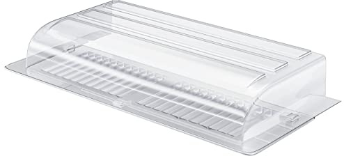 Ventilaider Magnetic Vent Air Deflector for Ceiling, 11 Total Width (Compatible With 10 Wide Ducts), 6 Long, 1.2 Tall, Low-Profile, Non-Adjustable, for Ceilings, Sidewalls and Floors - 2 Pack