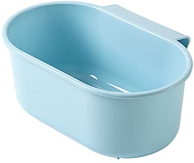 Égouttoirs Évier de cuisine Filtre drain de vidange fruit végétal égouttoir éponge porte-robust de stockage Basket ventouse d'aspiration filtre filtre Rangement de Cuisine ( Color : Blue )