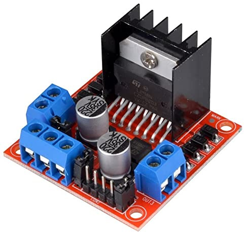 Fasizi Mini Stepper Motor Drive Controller Board Modul L298N Dual H Bridge DC Stepper für Arduino Smart Car Robot