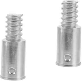 COLLBATH 2 Stück Besenstiel-gewindespitze Ersatz Für Mopp-stick 25 Mm Adapter Für Besenstiel Home-office-einsatz