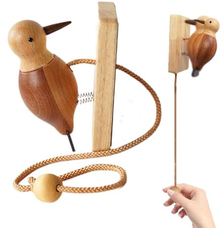 Shop Keepers Bell for Door Opening | Antique Woodpecker Door,Shaped Antique for Front Entry, Room Doors, Farmhouse Gates, Barn Shed Doors, Fences