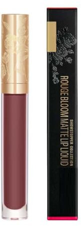 Rouge Bloom Matte Lip Liquid, Matte Finish, longlasting for up to 14 hours, quick drying & transfer-proof, infused with vita rose for smooth & moisturised lips - Mocha Maiden, 3.5 ml (Pack Of 1)