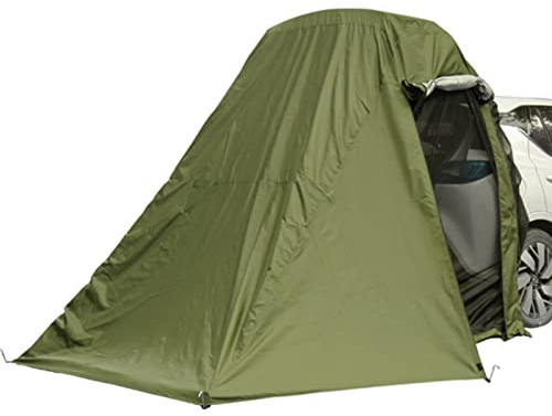 LSyySy Pop-Up Cabin for Cars | SUV Tent | Tailgate Shade Awning Tent for Car Camping Road Trip Essentials - Car Camping Shelter with Zippered Entry