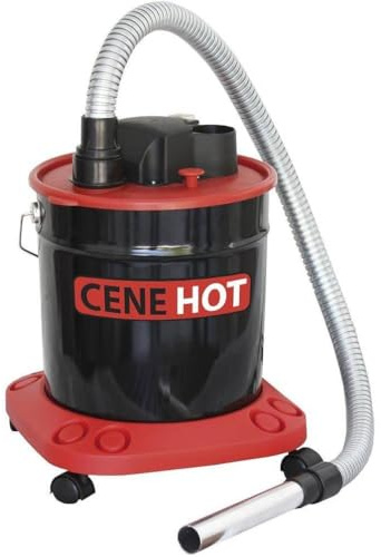 D-Work Aschesauger, 18 l, 950 W, mit Rollen, effektive und praktische Reinigung