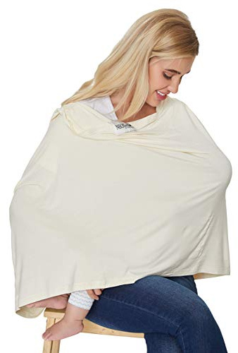 NeoTech Care - Mantón para dar el pecho - Material suave (Beige)