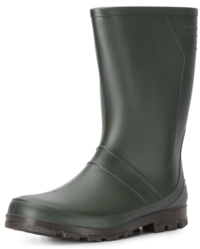 Ladeheid Dam och Herr PVC Gummistövlar LA-959 (Grön, 42 EU)