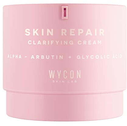 WYCON cosmetics SKIN REPAIR Gesichtscreme gegen Flecken Peeling und Aufhellung, 50 ml