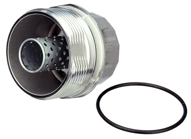 Autotecnica 15620-0T010 ALUMINUM Oil Filter Cover Cap, Premium Metal Construction vs OEM Plastic