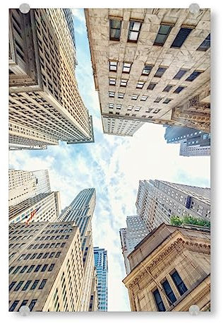 artboxONE Acrylglasbild 60x40 cm Städte Ecke New York City - Bild New York berühmt bildende Kunst