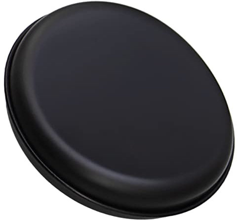 POPETPOP Repose-poignet Rond en Pu pour Souris, Coussin de Bureau Léger, Confortable pour Clavier et Ordinateur, Protège les Articulations du Poignet