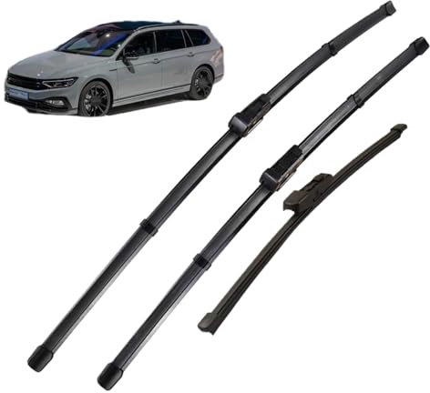 IONZS Auto Scheibenwischer Vorne für VW Passat B8 Variant 2017–2023,26+18+13,Wischerarm Wischerblatt Ersatz,Wischerblätter Set für Frontscheibe