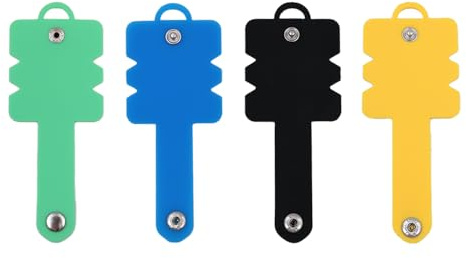Sarini 4 pezzi porta organizer per cavi per cuffie, supporto per cinturini per auricolari, avvolgitore per cuffie, avvolgicavo per gestione cavi, evita che i cavi e i fili del cavo USB si aggroviglino
