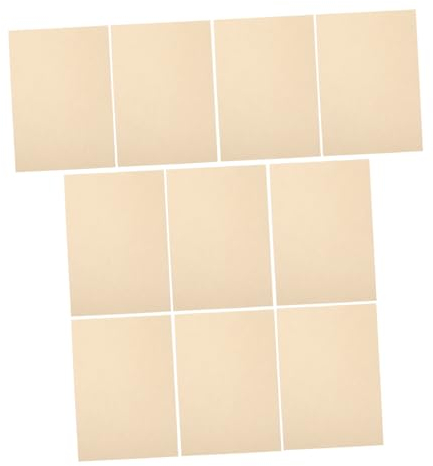 TEHAUX 10pcs Vintage Parchment Paper for Writing Old Paper for Scrapbooking Crafting and Ritual Supplies for Invitations and Greeting Cards