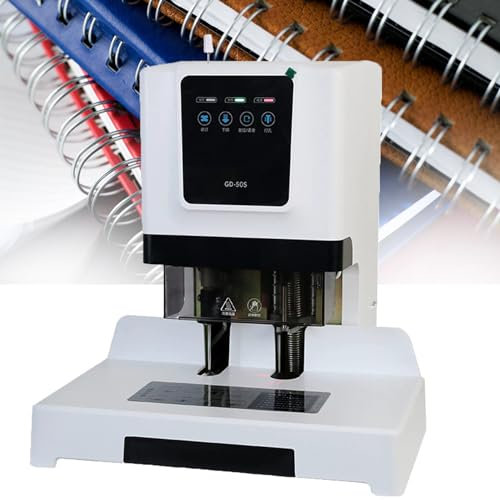 KJZQXYX Thermobindemaschine, 500 Blatt Kapazität, Buchbindematerial-Bindemaschine/A4/A5-Dokumenten-Wärmebinder für Papierbücher