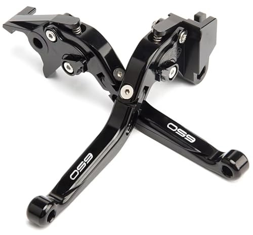 ZESIDIMO Pour Kawasaki Z650 Z 650 2017-2025 NINJA650 VERSYS 650cc VULCAN S 650 Moto Leviers de Frein et d'Embrayage Réglables et Extensibles Accessoires z 650 (Noir)