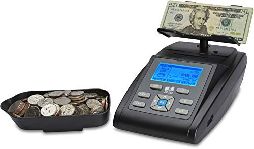 ZZap MS40i Battery & Printer Money Counting Scale - Cash Money Currency Weighing Machine