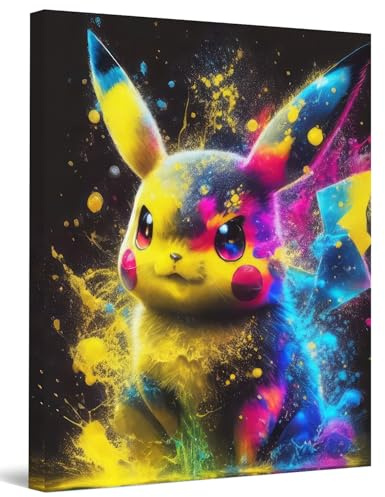A98K Diamond Painting Erwachsene und Kinder Mit Rahmen Anime Bilder 30x40cm, Diamant Painting Bastelset Ab 6 Jahre für Geschenke und Wandbilder Wohnzimmer