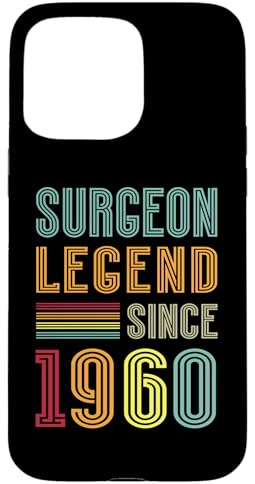 Surgery Legend 1960 66 Years Scalpel 66th Birthday Surgeon Case for iPhone 15 Pro Max