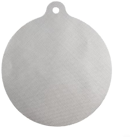 Induction Cooktop Mat Silicone Protector Pad for Electromagnetic Hobs for - Heat Resistant Anti-Slip Cooking Mat 230 °C for Easy Cleaning Grey(Circular)