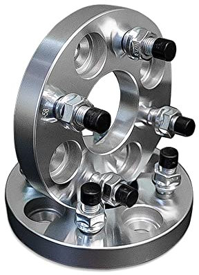 M MODAUTO Separador Ruedas del Vehículo, Espaciador de Ruedas, con Pernos Específicos, Anclaje 4x114.3, Grosor 20mm, Buje 67.1, con Doble Tornilleria, sin Centrador, Modelo F359AB