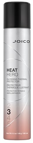 Joico Heat Hero Glossing Thermal Protector | For Most Hair Types | Thermal Heat & Humidity Protection | Reduce Split Ends | Boost Shine | Paraben & Sulfate Free | 145g | 5.1 oz