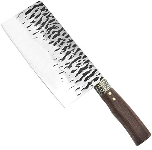 WYGC Cleaver Hackmesser Hackbeil Messer Manuelle Hammer Schmieden Edelstahl-Küchenmesser Sharp Hieb der Knochen Küchenmesser 32.5CM