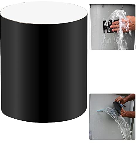 Isolierband Schwarz, XiXiRan Wasserdichtes Klebeband, Klebeband Stark, Isolierband, Bitumenband, Selbstklebend Reperaturband, Panzerband, für Rohr/Tür/Fenster (10cm*1.5m)