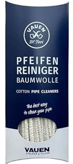 Vauen konische Pfeifenreiniger Baumwolle weiß (80 Stück)
