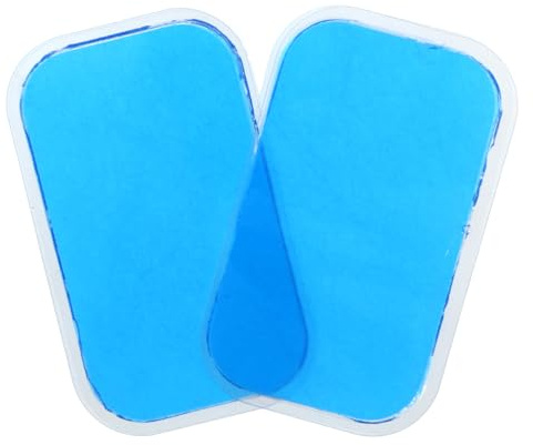 Ersatz Gelpads für Stimulator Hydrogel Blau 30 Stück | 30 Stück-pack, 15 Beutel mit Je 2 Stück, für Abs Toner und Abs Trainer, Zuhause oder Unterwegs