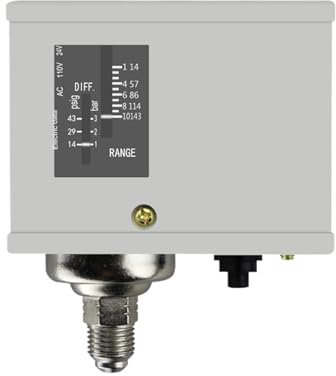 HEXEH Druckregler Druckschalter P2E P3E P6E P10E P16D P20D P30D Mehrzweckeinsatz in der Industrie, Wasserkraftgeneratorsätzen, hydraulischen Übertragungssystemen und Kraftmaschinen usw. (Size : P2E)