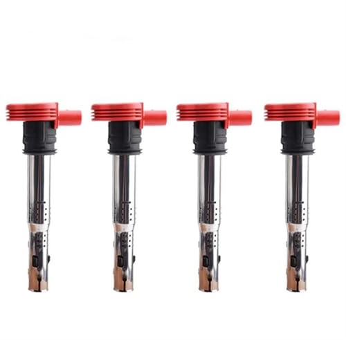 Zündmodul 1/2/3/4PCS Auto Zündspule Für VW Für Jetta Für Golf Für Passat Für Tiguan CC Für OEM 06E905115 ABCDE 07K905715F Auto Motor Zündspule Zündanlagen Glühanlagen(4PCS)
